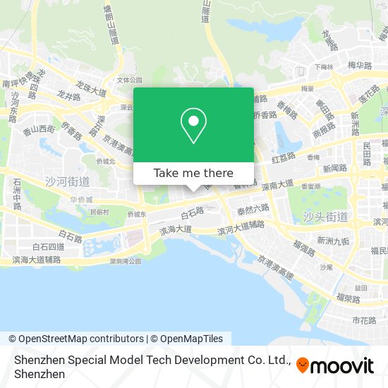 Shenzhen Special Model Tech Development Co. Ltd. map