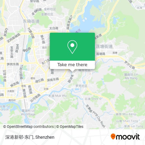 深港新邨-东门 map