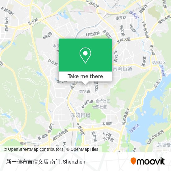 新一佳布吉信义店-南门 map