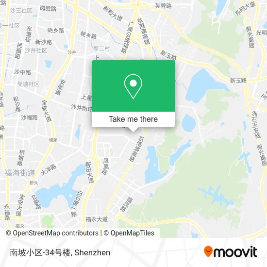 南坡小区-34号楼 map