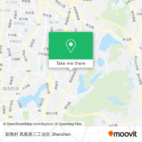 新围村 凤凰第三工业区 map