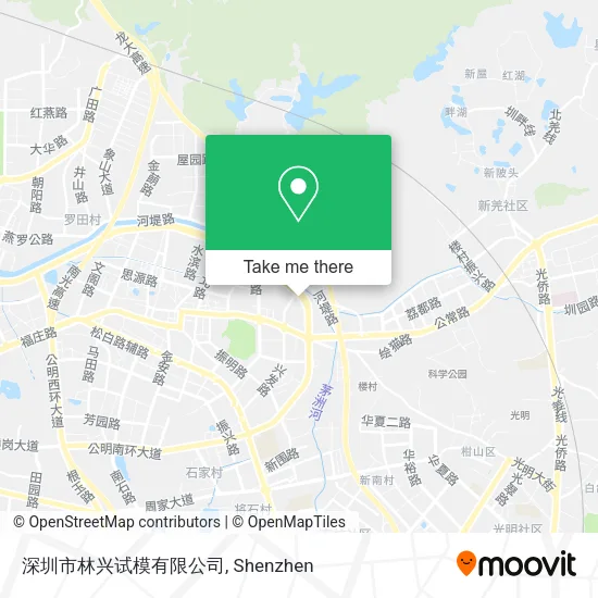 深圳市林兴试模有限公司 map
