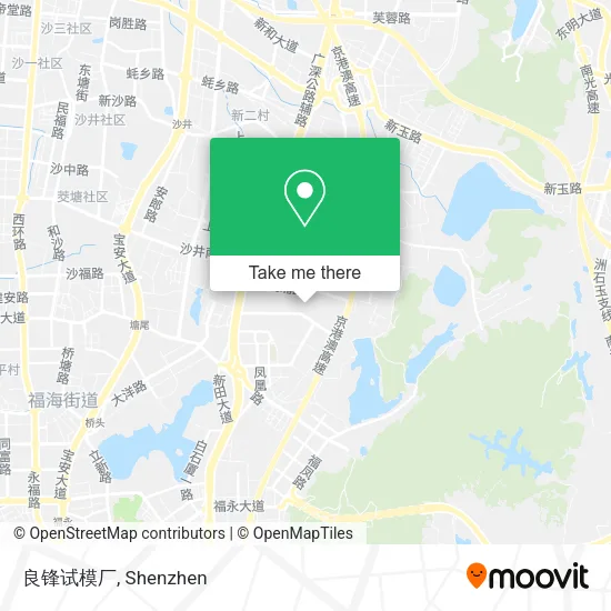 良锋试模厂 map