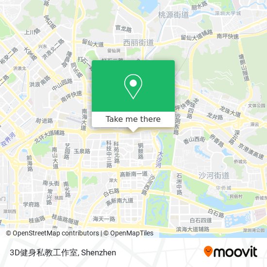 3D健身私教工作室 map