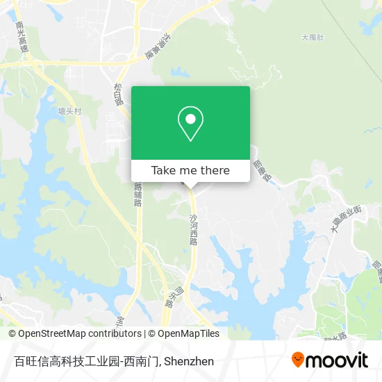 百旺信高科技工业园-西南门 map