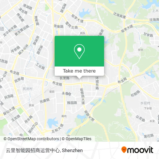 云里智能园招商运营中心 map