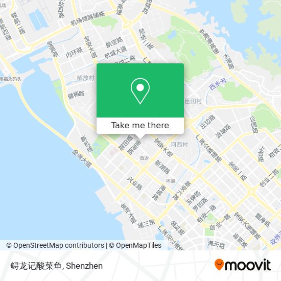鲟龙记酸菜鱼 map