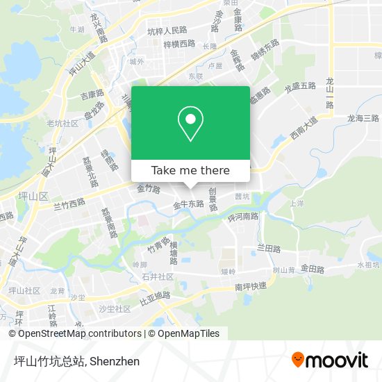 坪山竹坑总站 map