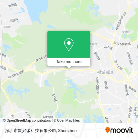 深圳市聚兴诚科技有限公司 map