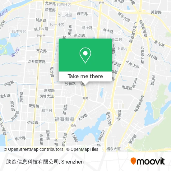 助造信息科技有限公司 map