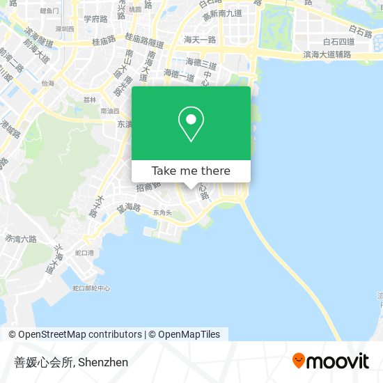 善媛心会所 map