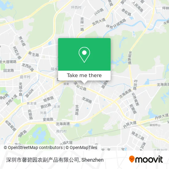 深圳市馨碧园农副产品有限公司 map