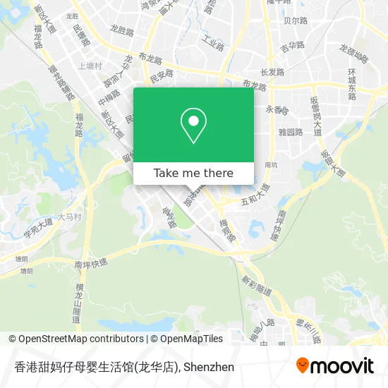 香港甜妈仔母婴生活馆(龙华店) map