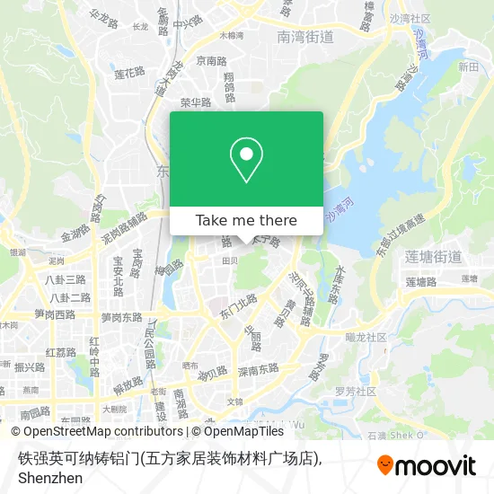 铁强英可纳铸铝门(五方家居装饰材料广场店) map