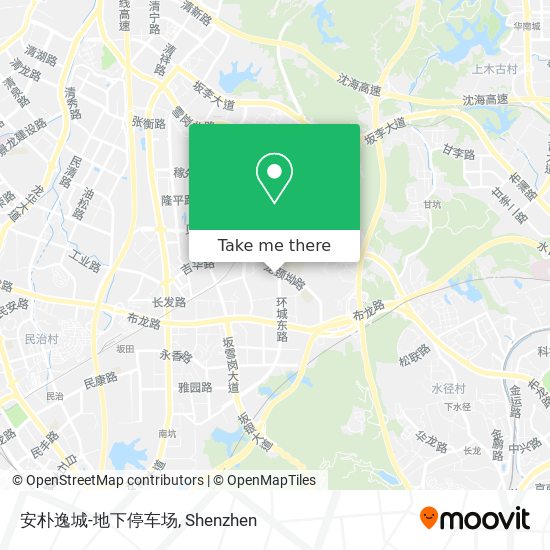 安朴逸城-地下停车场 map