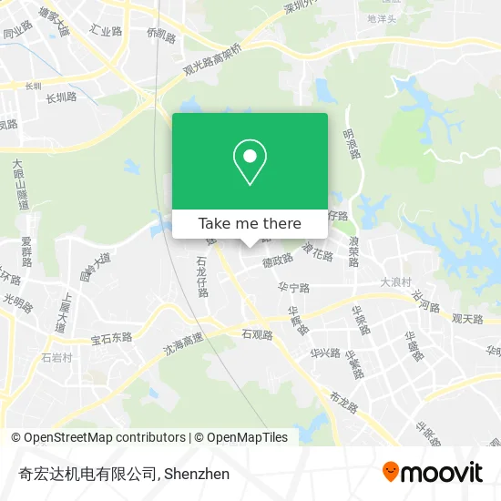 奇宏达机电有限公司 map