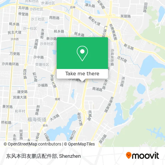 东风本田友鹏店配件部 map