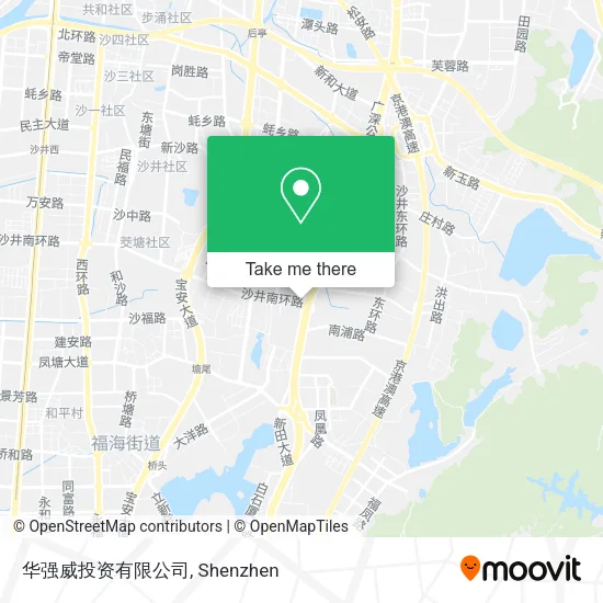华强威投资有限公司 map
