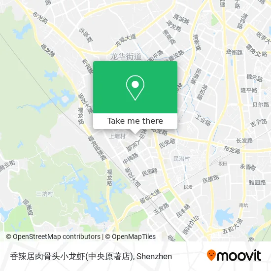 香辣居肉骨头小龙虾(中央原著店) map