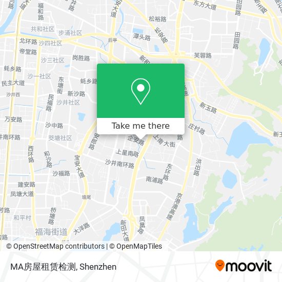 MA房屋租赁检测 map