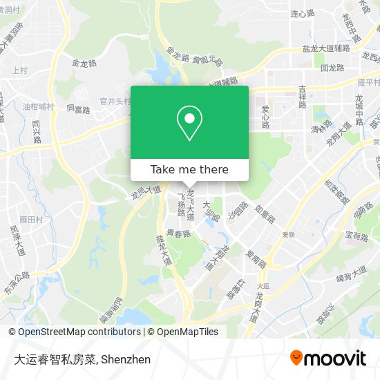 大运睿智私房菜 map