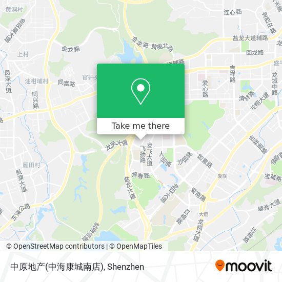 中原地产(中海康城南店) map