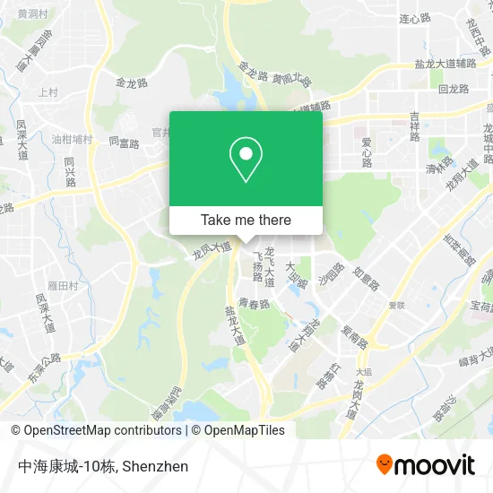 中海康城-10栋 map