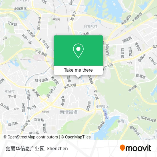鑫丽华信息产业园 map