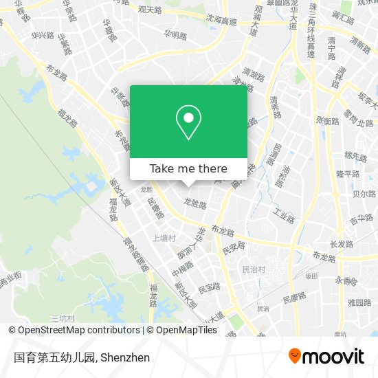 国育第五幼儿园 map