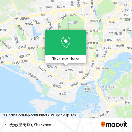 牛状元(皇岗店) map