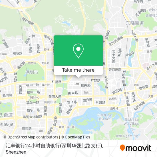 汇丰银行24小时自助银行(深圳华强北路支行) map