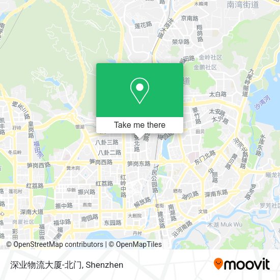 深业物流大厦-北门 map