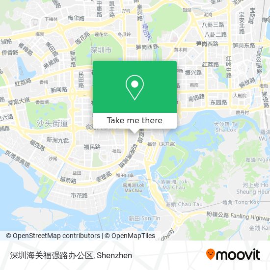 深圳海关福强路办公区 map