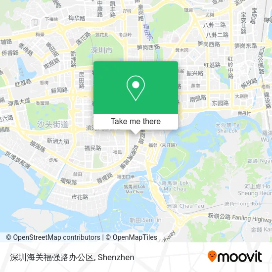 深圳海关福强路办公区 map