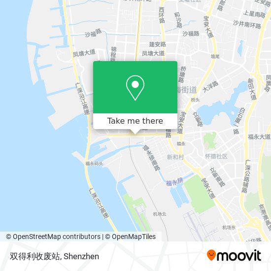 双得利收废站 map