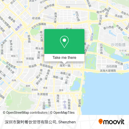 深圳市聚时餐饮管理有限公司 map
