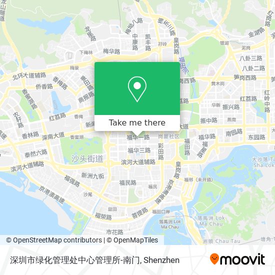 深圳市绿化管理处中心管理所-南门 map