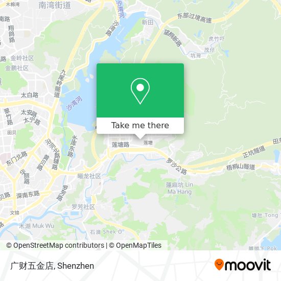 广财五金店 map