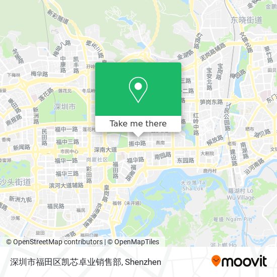 深圳市福田区凯芯卓业销售部 map