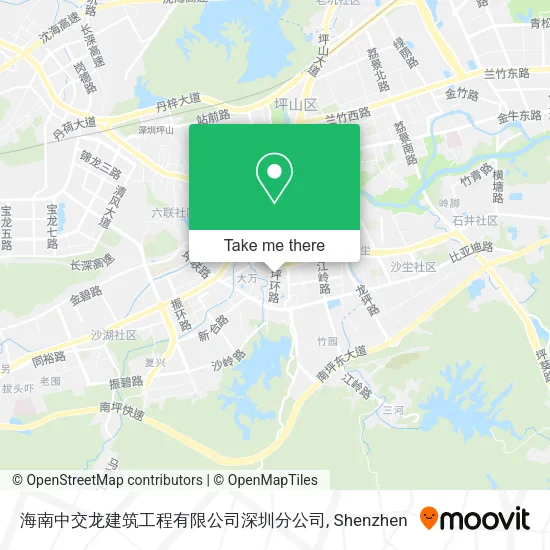 海南中交龙建筑工程有限公司深圳分公司 map
