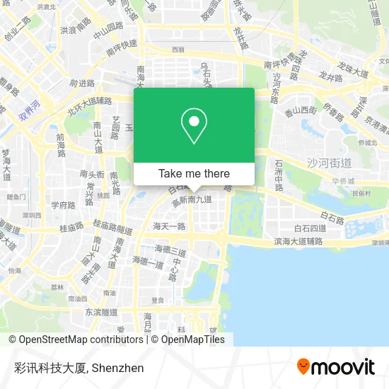 彩讯科技大厦 map