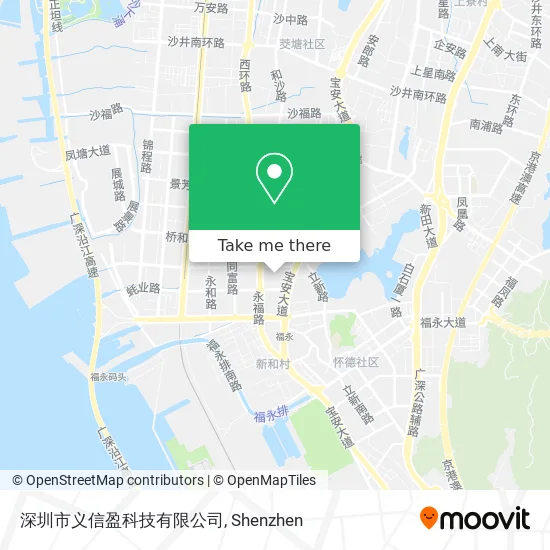 深圳市义信盈科技有限公司 map