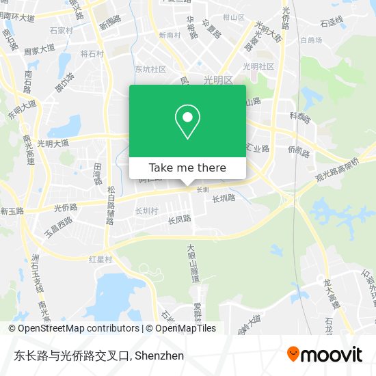 东长路与光侨路交叉口 map