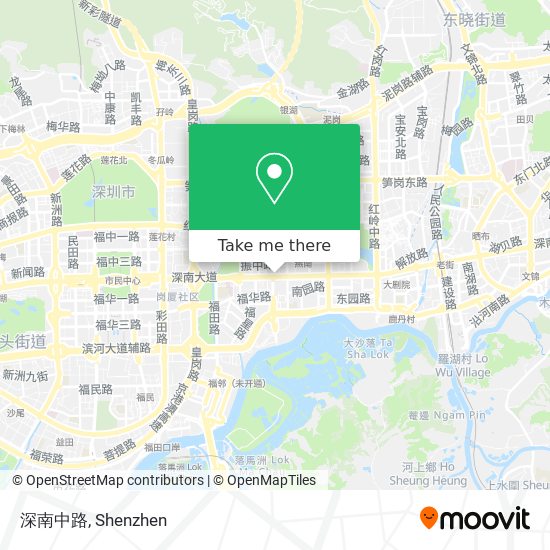 深南中路 map