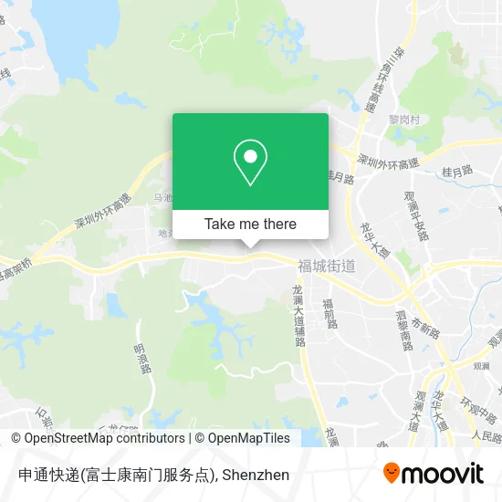 申通快递(富士康南门服务点) map