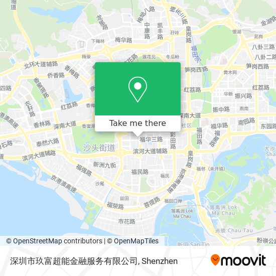 深圳市玖富超能金融服务有限公司 map
