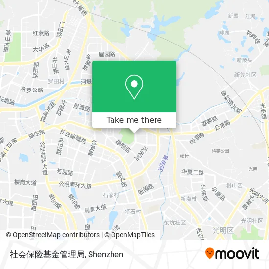 社会保险基金管理局 map