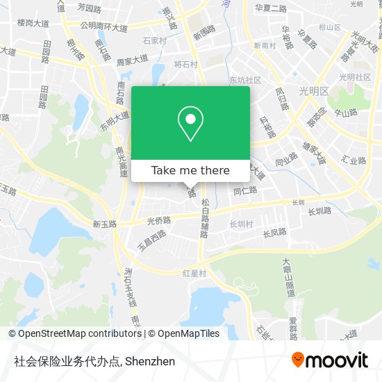 社会保险业务代办点 map