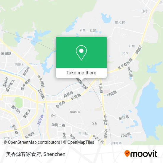 美香源客家食府 map
