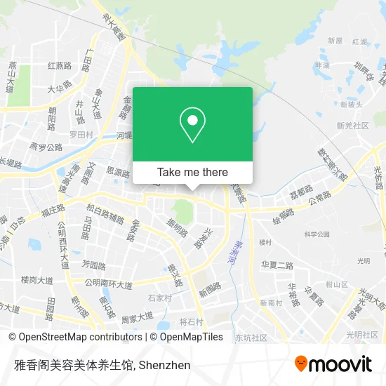 雅香阁美容美体养生馆 map